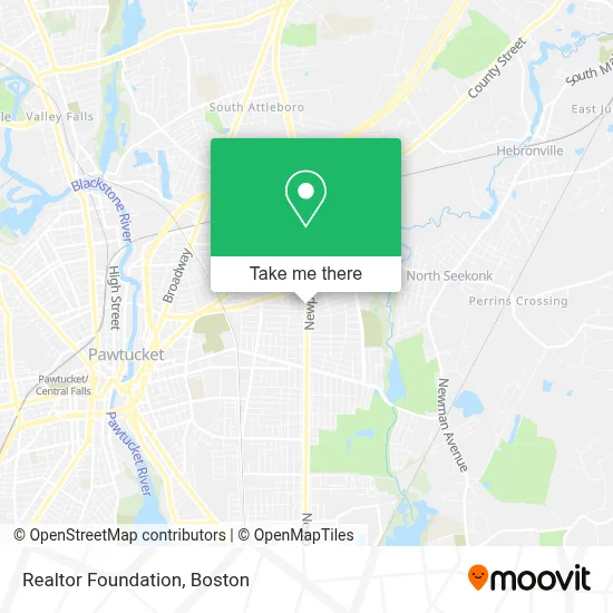 Realtor Foundation map