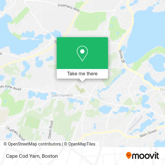 Cape Cod Yarn map