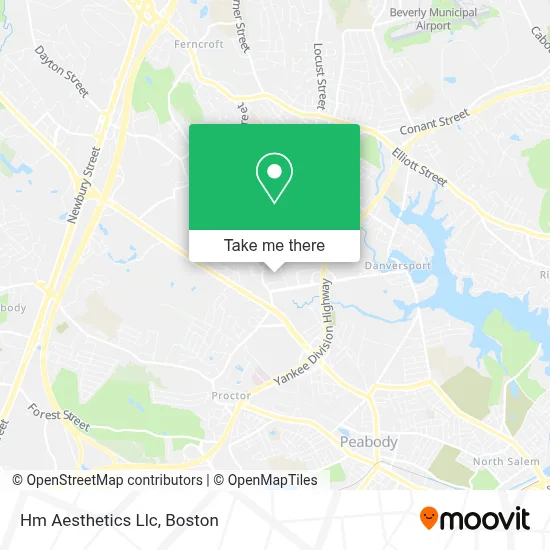 Hm Aesthetics Llc map