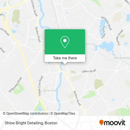 Shine Bright Detailing map