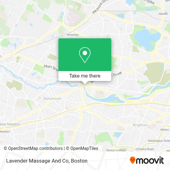 Lavender Massage And Co map