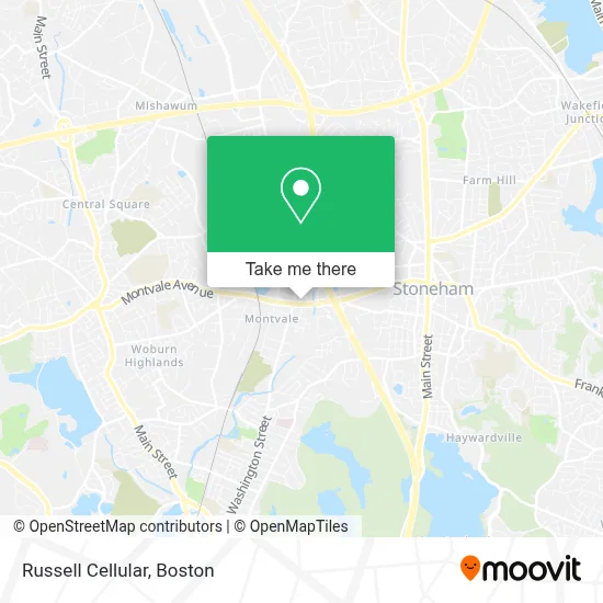 Russell Cellular map