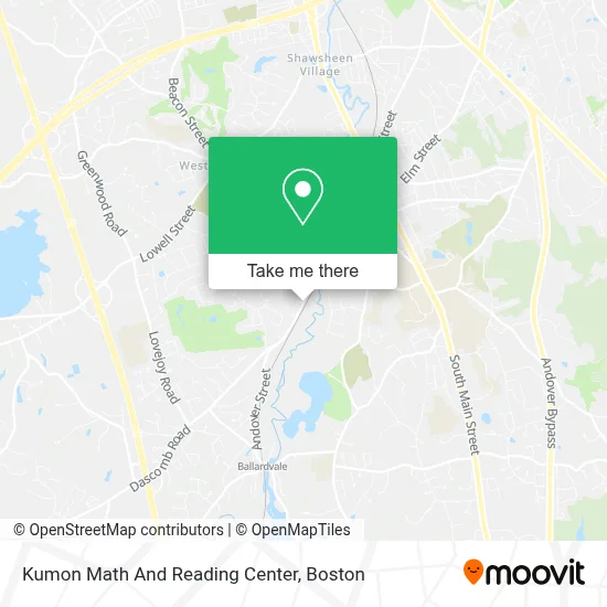 Kumon Math And Reading Center map
