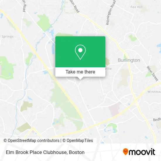 Elm Brook Place Clubhouse map