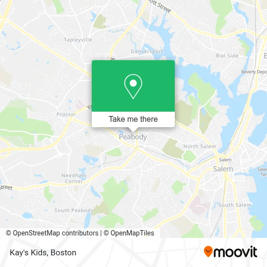 Kay's Kids map