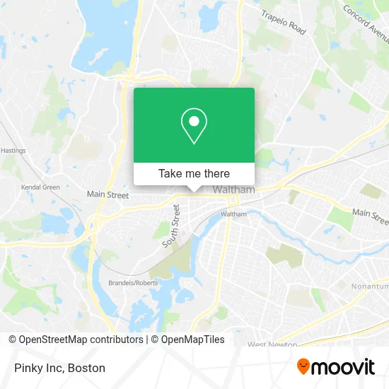 Pinky Inc map