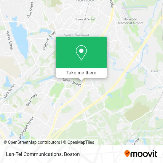 Lan-Tel Communications map