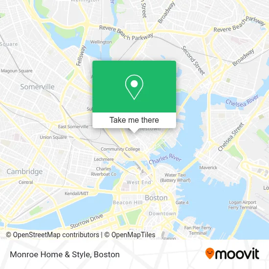 Monroe Home & Style map
