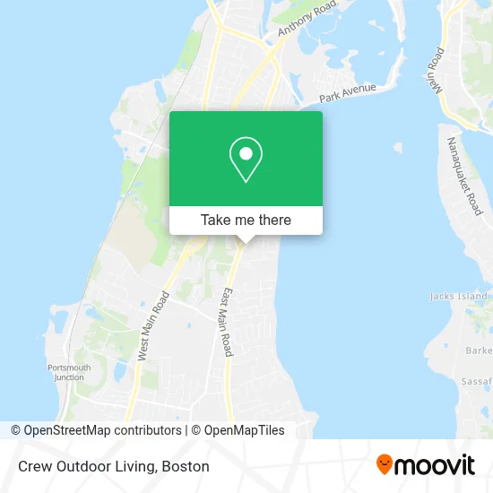 Crew Outdoor Living map