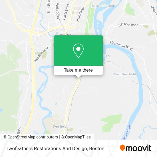 Twofeathers Restorations And Design map