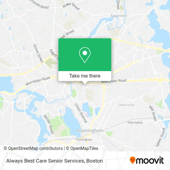 Always Best Care Senior Services map