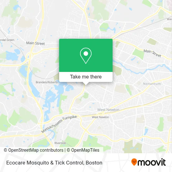 Ecocare Mosquito & Tick Control map