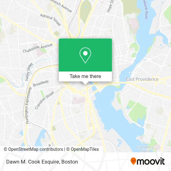 Dawn M. Cook Esquire map