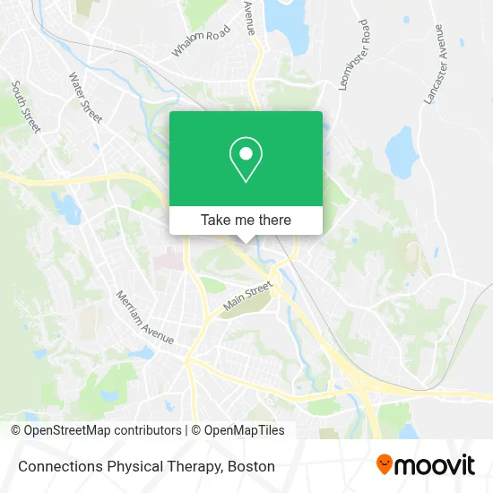 Connections Physical Therapy map