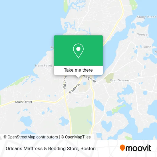 Orleans Mattress & Bedding Store map