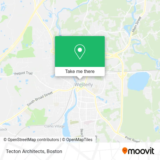 Tecton Architects map