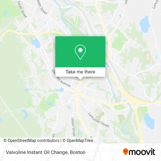 Valvoline Instant Oil Change map