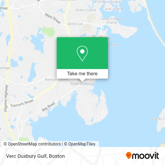 Verc Duxbury Gulf map