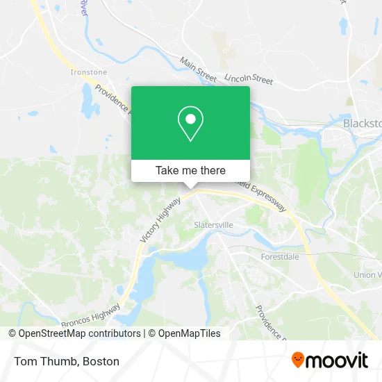 Tom Thumb map