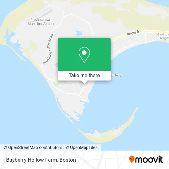 Bayberry Hollow Farm map