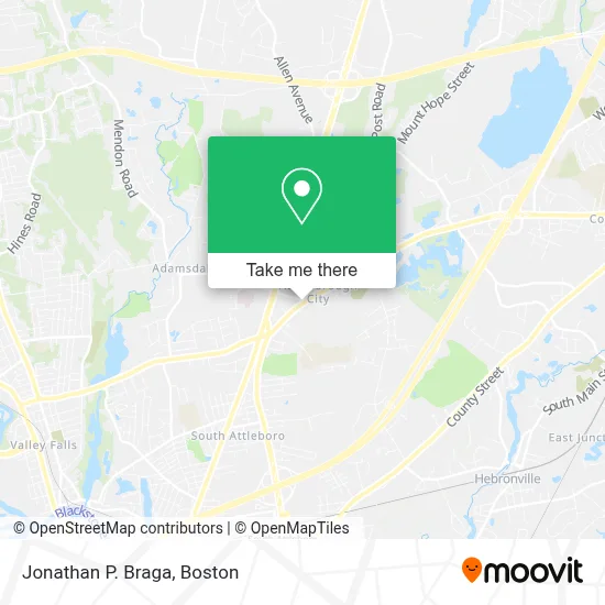 Jonathan P. Braga map