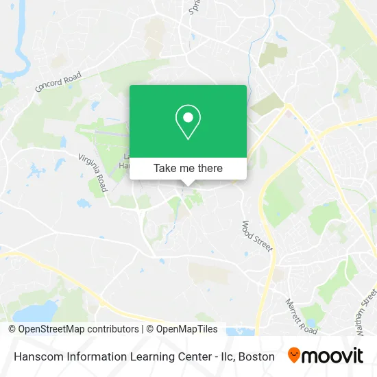 Hanscom Information Learning Center - Ilc map