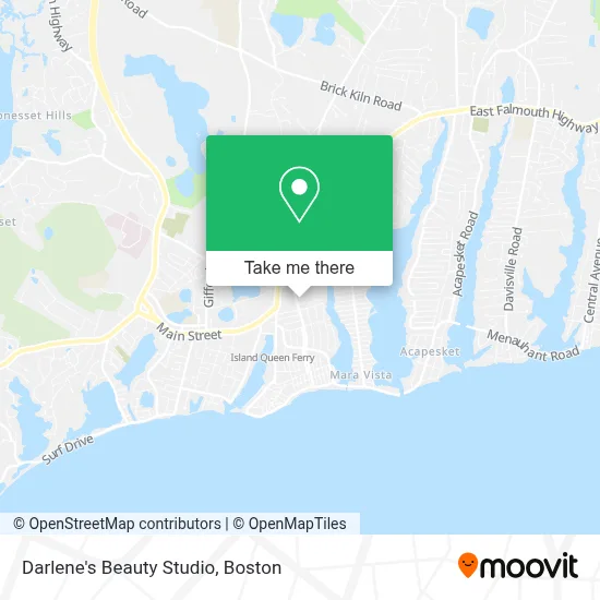 Darlene's Beauty Studio map