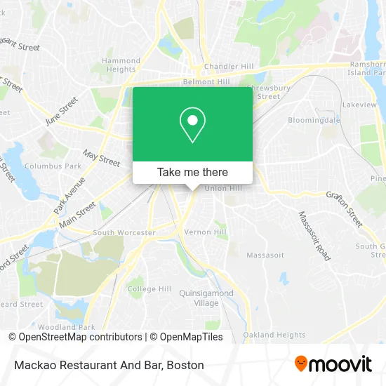 Mackao Restaurant And Bar map