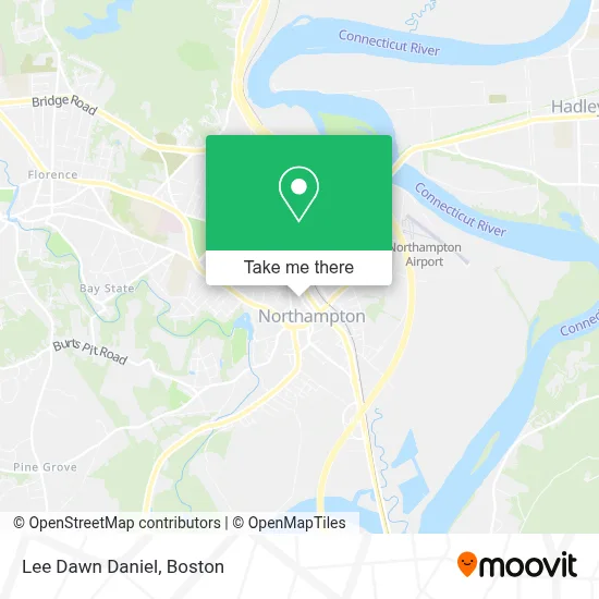 Lee Dawn Daniel map