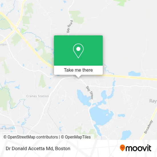 Dr Donald Accetta Md map