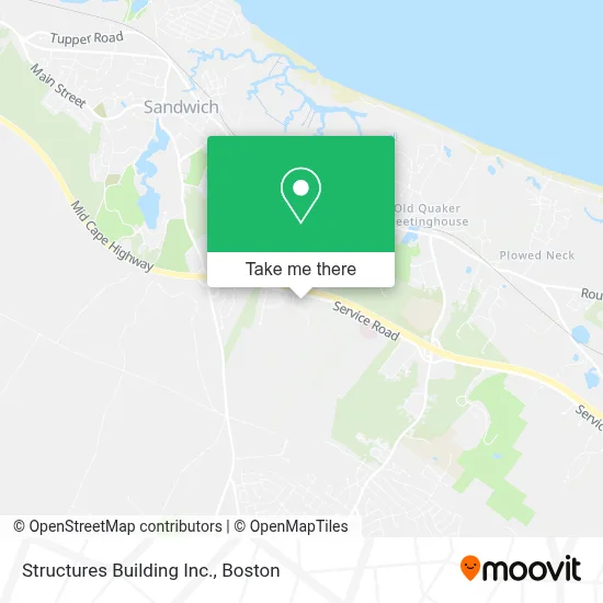 Structures Building Inc. map