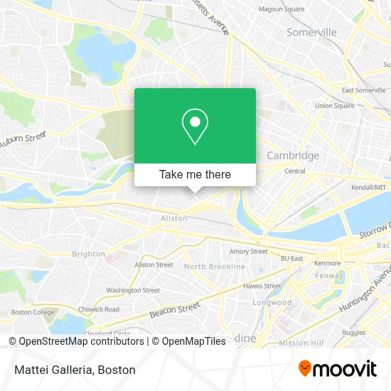 Mattei Galleria map