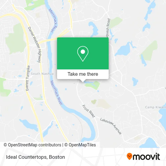 Ideal Countertops map