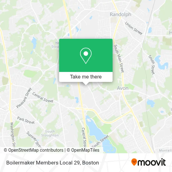 Boilermaker Members Local 29 map