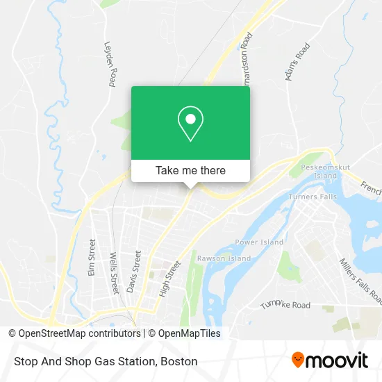 Stop And Shop Gas Station map