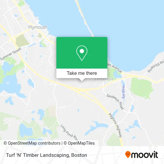 Turf 'N' Timber Landscaping map