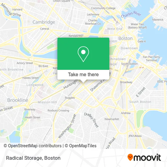Radical Storage map