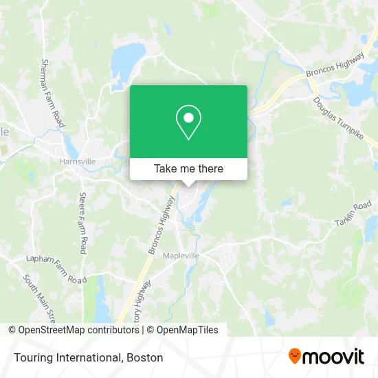 Touring International map