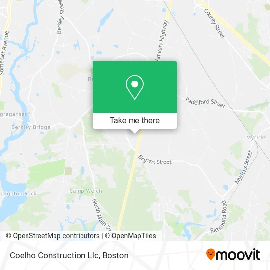 Coelho Construction Llc map