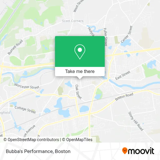Bubba's Performance map