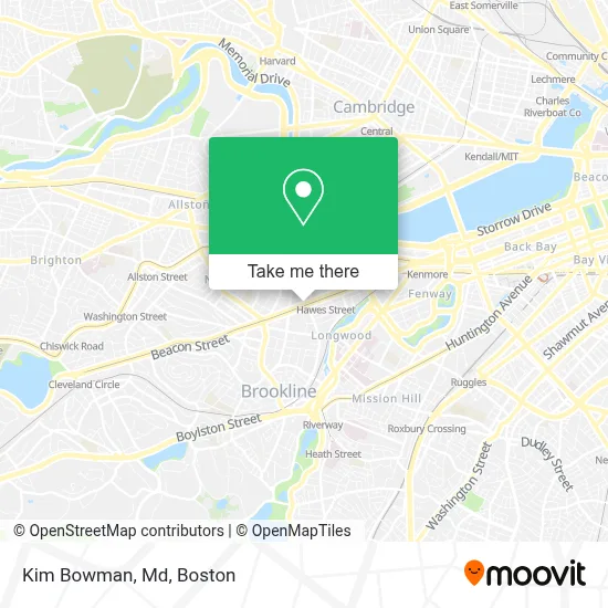 Kim Bowman, Md map