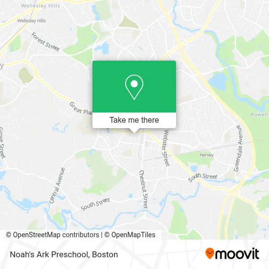 Noah's Ark Preschool map