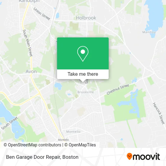 Ben Garage Door Repair map