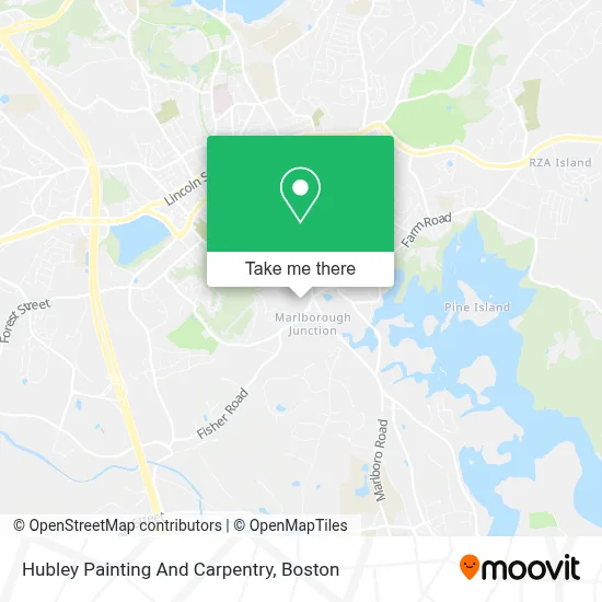 Hubley Painting And Carpentry map