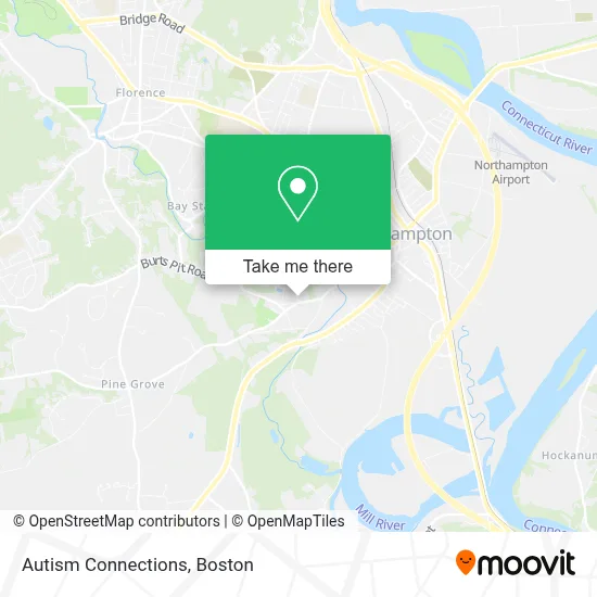 Autism Connections map