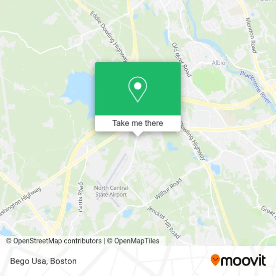Bego Usa map