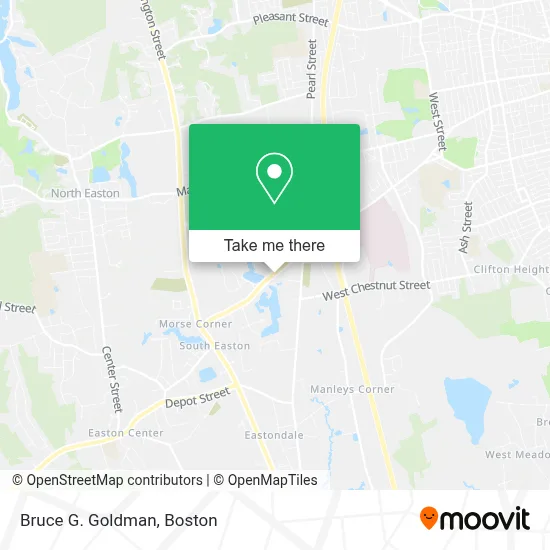 Bruce G. Goldman map