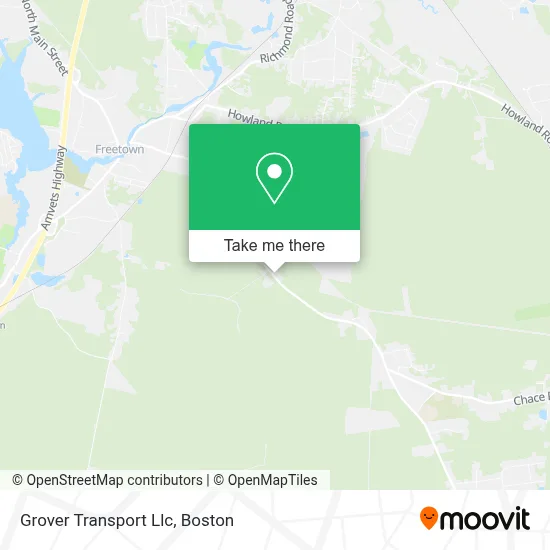 Grover Transport Llc map
