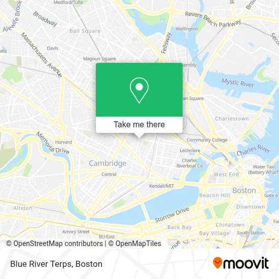 Blue River Terps map