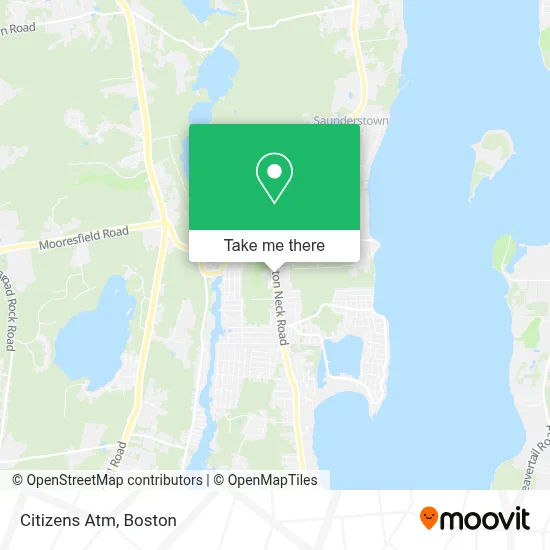 Citizens Atm map